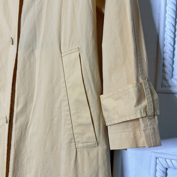 Banana Republic Yellow Trench Coat - Picture 7 of 9